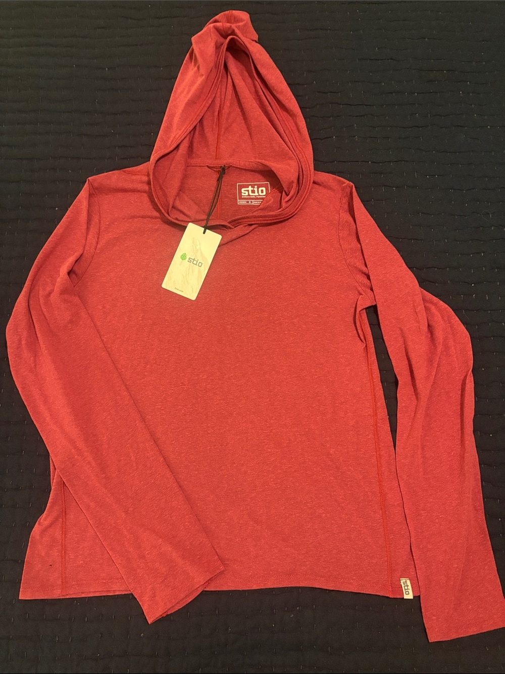 Stio Pink Divide Hooded Pullover